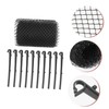 KONTONTY 1set Plastic Gutter Mesh Guard for Garden Protection Multi-Functional