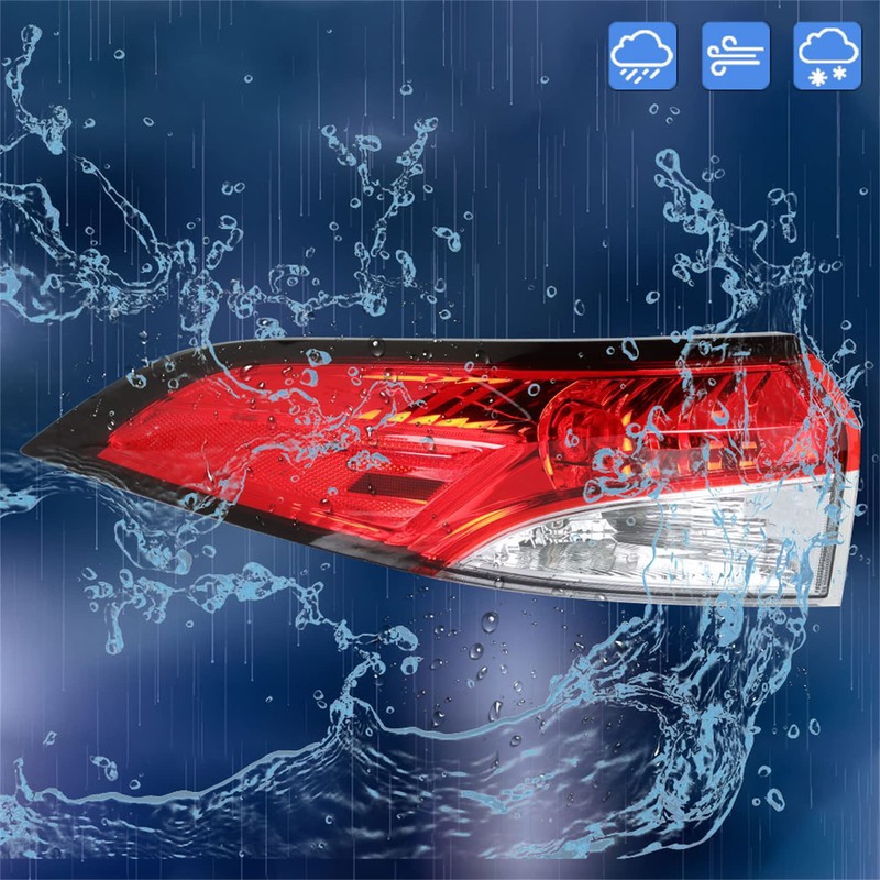 labwork Driver Side Outer Tail Light Replacement for Toyota Corolla