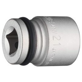 TONE Impact Socket 4NV-21 Insertion Angle 1/2 inch (12.7 mm) Double Side Width 0.8 inch (21 mm)