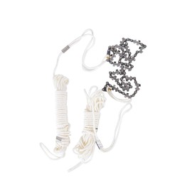 Timber Tuff Rope Saw with High Speed Steel Blade Material, Steel Sharpened Teeth, and Weighted Bag for Tools and Home Improvement