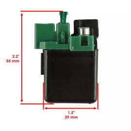 Caltric Starter Solenoid Relay for Honda VT750C VT750Ca Shadow Aero 750 2004-2015