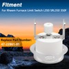 RUHUALIFE 2 PCS Furnace Limit Switches Flame Rollout Switches Limit