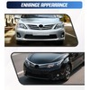 YUWUTF Front Bumper Grille Compatible with 2011-2013 Toyota Corolla Direct