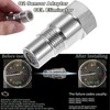 2Pcs Oxygen Sensor Adapter Welding Plug Engine Auxiliary with Filter
