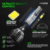 FateEye 2024 H7 LED Headlight Bulb,13000LM Super Bright LED Car