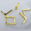 DOITOOL 10PCS 90 Degree Jewelry Box Hinges Side Rail Hinges