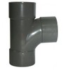 FLOPLAST Solvent Grey 32mm (36mm) Waste Swept Tee