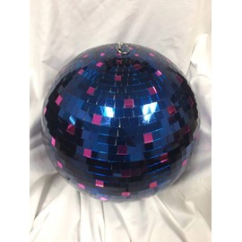 Yongpan Glass Mirror Mosaic,3932 Pieces Self-Adhesive Real Glass Craft Mini Square Mirror Mosaic Tiles for DIY Crafts,Ball,Home Decor Blue (2.5M Length)