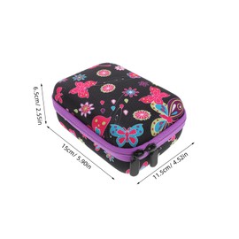Minkissy Essential Oils Holder Travel Oil Bag 15 Slots for 10ml Bottles Bottle Storage Nail Bag Organizer Case