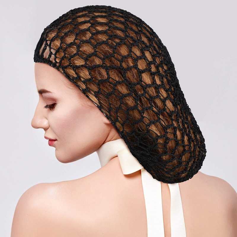 Geyoga 6 piezas de red de pelo para mujer, malla
