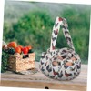 CIYODO Chicken Egg Collecting Basket Pouches Canvas Egg Holder for