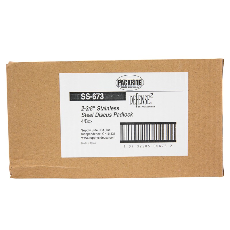 DEFENSE2 Disc Lock 4 Pack of 2 3/8" Disc Lock