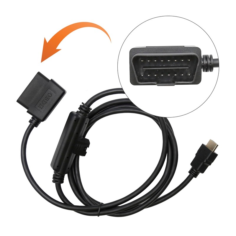 Anxingo OBDII to HDMI Monitor Cable Plug for Edge CS2