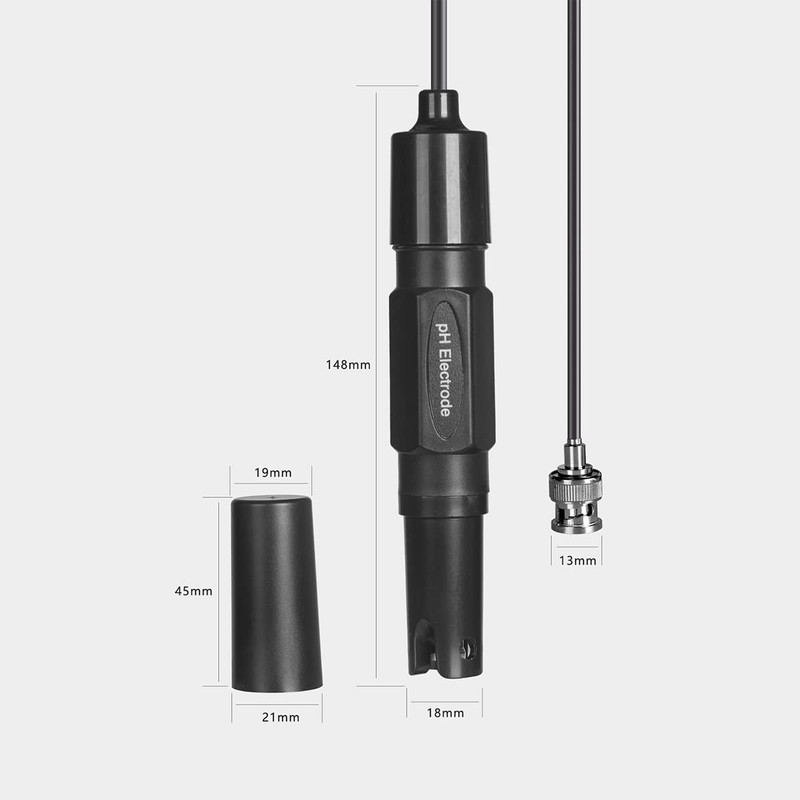 FUNFANG pH Meter High Precision Portable pH Tester Backlight Display