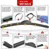 RAINTOK Windshield Wiper Blades Replacement for 2019 2020 2021 2022