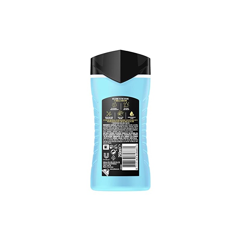 Axe 3-in-1 Duschgel & Shampoo Ice Chill für langanhaltende Frische