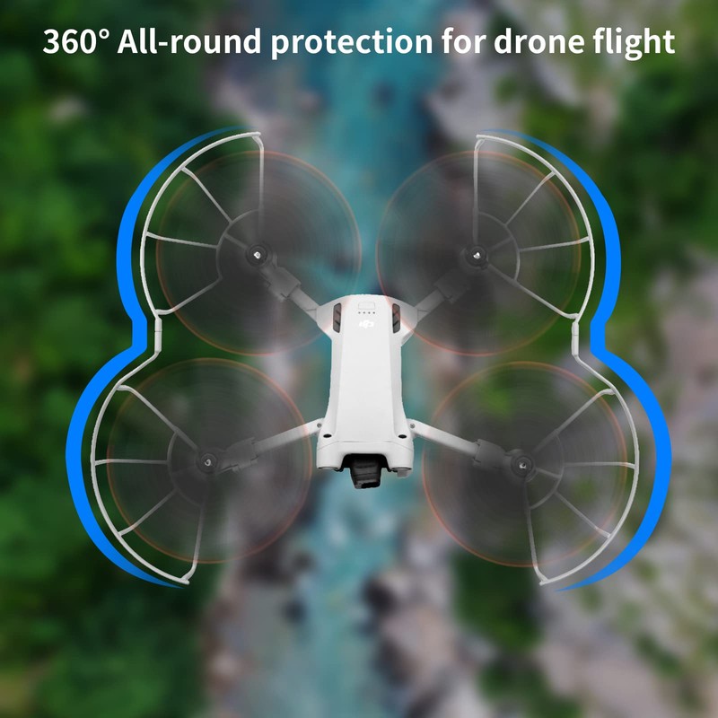 Granvoo Mini 3 Pro Propeller Protection, Quick Release Removable Propeller