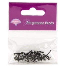 Pergamano Brads - Pewter