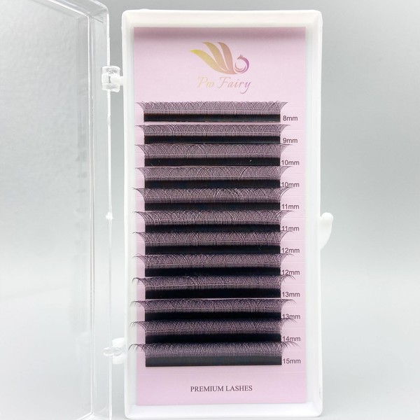 YY 4D Volume Eyelash Extensions - 0.07mm B C D