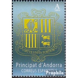Andorra - Spanish Post 461 (complete.issue.) unmounted mint/never hinged ** MNH 2018 Crest (Stamps for collectors) Flags/Coats of Arms/Maps