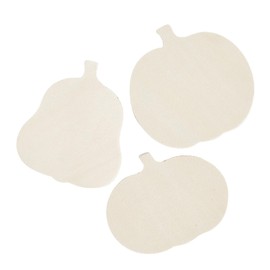 Unfinished Wood Pumpkin Shapes - Set of 12 - DIY Fall Crafts