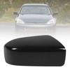 Side Rearview Mirror Cover Black Weather Proof Protective Door Mirror