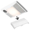 S53740000 Bathroom Fan Light Cover Compatible for Nutone Exhaust Fan,