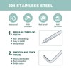 Ticway 85 Pieces Galvanized Spiral Hooks Set - 5 Sizes