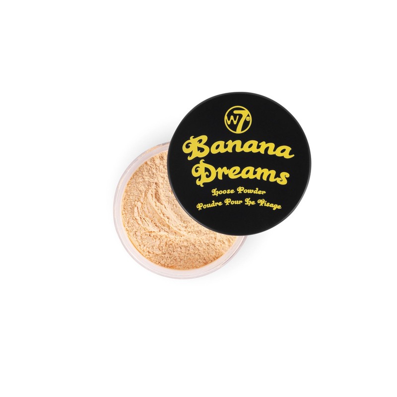 W7 Banana Dreams Loose Setting Powder - Weightless Yellow Blurring