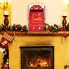 Chinco Christmas Mailbox Letters to Santa Mailbox Christmas Decorations Christmas