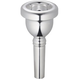 Bach 35017D Small Shank Tenor Trombone Mouthpiece, Silver Plated, 17D Cup Shallow