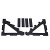 Black Knife Display Stand Rack Holder Organizer For 4 Pocket