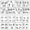 Reg8Style Brain Teaser, Set of 3, 4, 5, Educational Toy,