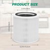 Air Purifier Filter Compatible with GoveeLife H7126 Purifier - 3-in-1