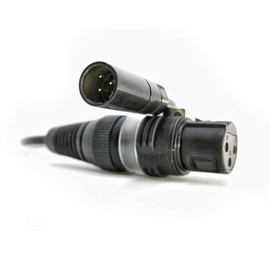 Selected Cable Microphone Cable Mini XLR Male to XLR Female for Blackmagic 4K 6K Pro BMPCC Audio Adapter - SC-AK-mXLR-XLR-0150 (4.8 ft / 1.5 m)