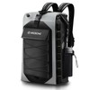 NICECNC Waterproof Motorcycle Backpack 40L, 500D PVC Multi-functional Motorcycle Rear