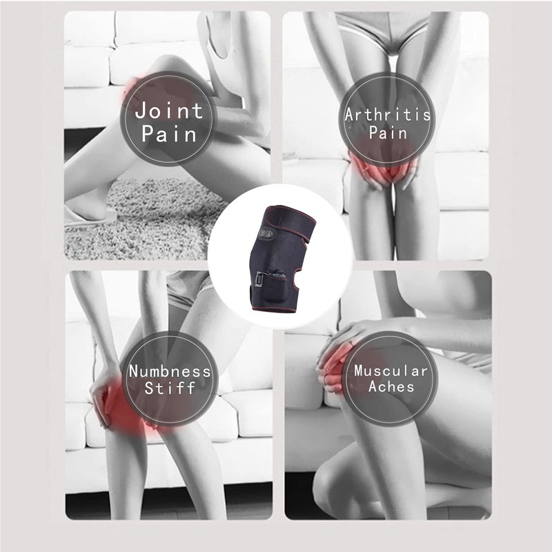JADE KIT Heated Knee Wrap Pad - Massage Heated Knee
