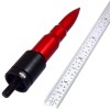 Unbranded Red Bullet Stubby Short Screw In Antenna AM FM