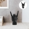Alipis Rock Gesture Figurine Modern Art Gesture Statues Love You