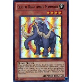 YU-GI-OH! - Crystal Beast Amber Mammoth (RYMP-EN044) - Ra Yellow Mega-Pack - Unlimited Edition - Super Rare
