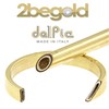 DelPia, 18K Gold & 925 Sterling Silver Ring (3 Gauge,