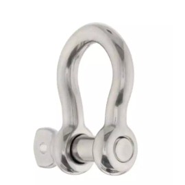 Everbilt 3/16 in. Stainless Steel Screw Pin Anchor Shackle Chain 530 Lb -42774