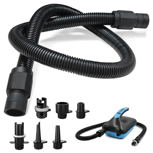 SUP Pump Adapter Kit, Inflatable Boat Pump Trousers with 6