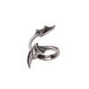 Alchemy Gothic A Night with Goethe Ring Wrap Pewter Bat