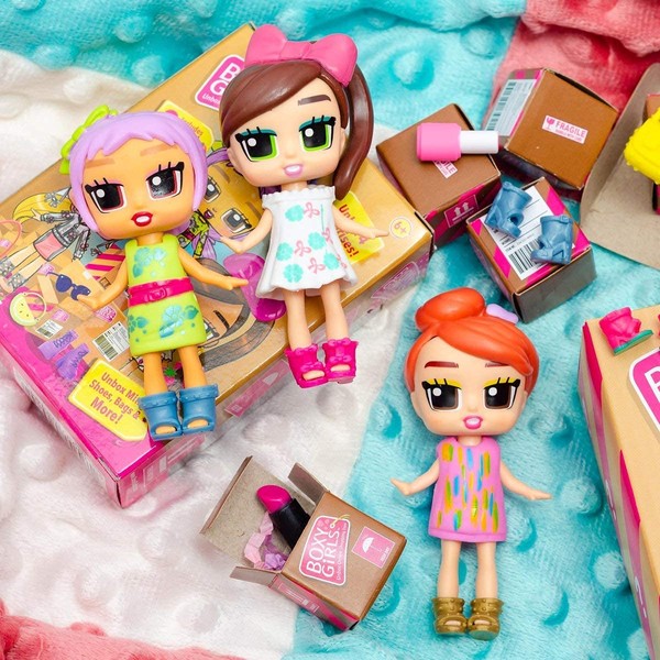 Boxy Girls - Mini Doll Bundle - Comes with All 6 Boxy Girls Mini - Ages 6 and Up