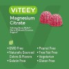 Viteey Magnesio Citrato Gomitas Frambuesa 60 Unidades Suplemento Vegano