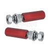 M MATI 1/4" Quick Release Flag Pole Holder Mount Red