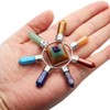 Nupuyai Energy Generator Pyramid 7 Chakra Points Crystal Energy Generator