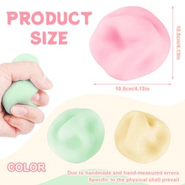 GNHG Set of 3 Grape Stress Balls, Soft Squishy Ball, Anti-Stress Toy for Adults and Children, Ideal for Office, School & Everyday Use, Stress Relief and Sensory Technology