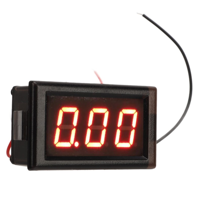 DC Ammeter with Hall Sensor LED Digital Display 50A High